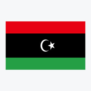 Flag of Libya, national flag design with unique colors and emblem