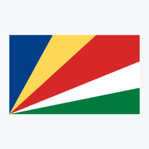 Flag of Seychelles, national flag design with unique colors and emblem