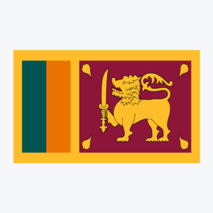 Flag of Sri Lanka, national flag design with unique colors and emblem