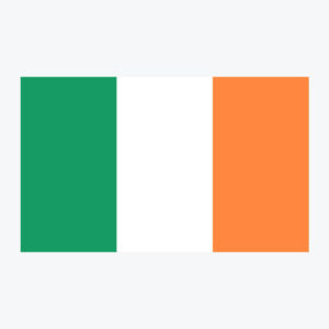 Flag of Ireland, national flag design with unique colors and emblem