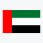Flag of United Arab Emirates (UAE), national flag design with unique colors and emblem
