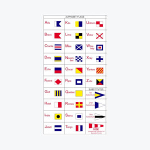 Full Set Flag (FULL SET A - Z) (Single side with Logo - Tailored) Full-Set-Flag.A-Z