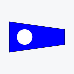 Number Flag (2) (Single side with Logo - Tailored) Number-Flag-2